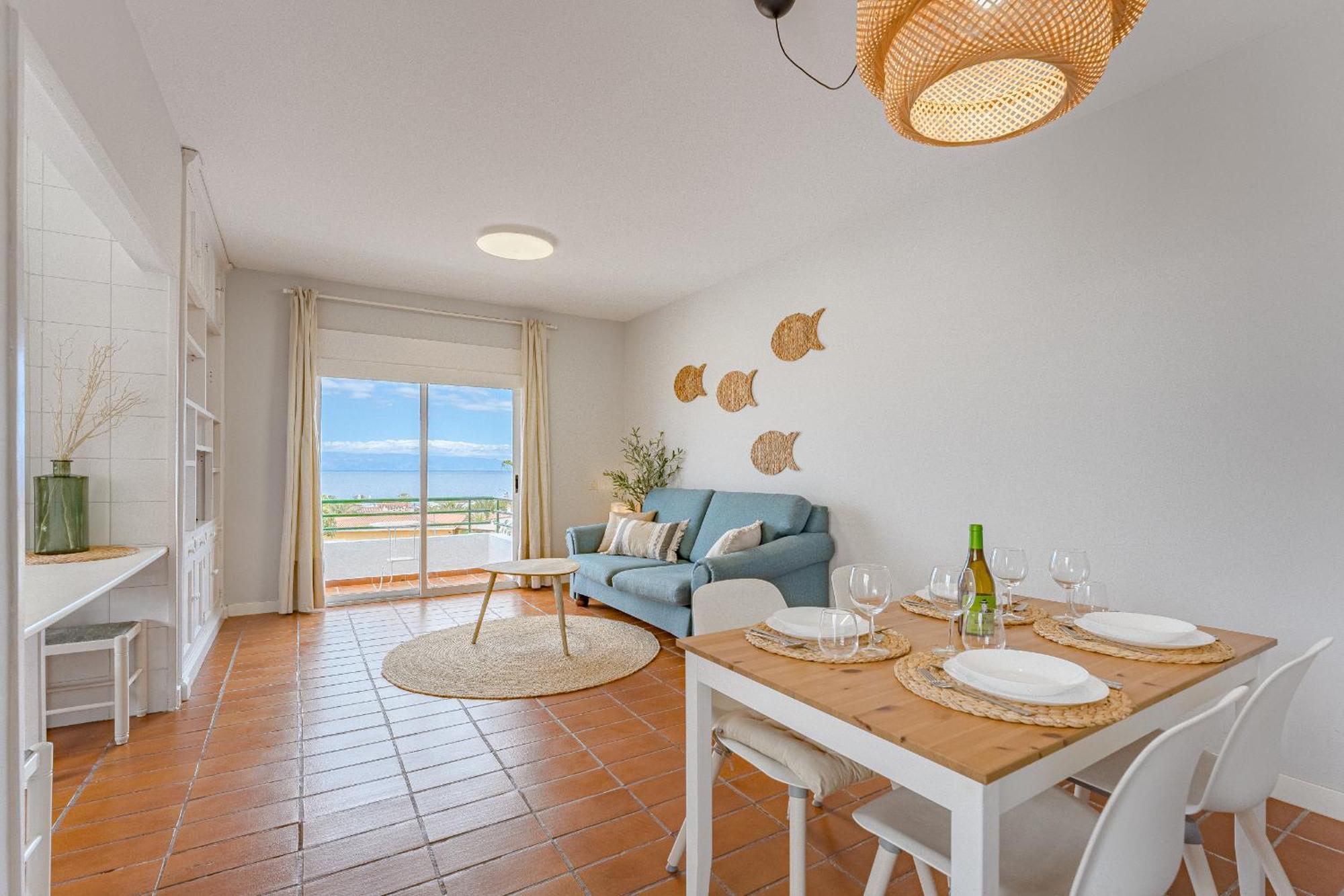 Apartamento 2Bdr Ocean View & Large Private Terrace In Puerto De Santiago Puerto de Santiago  Exterior foto