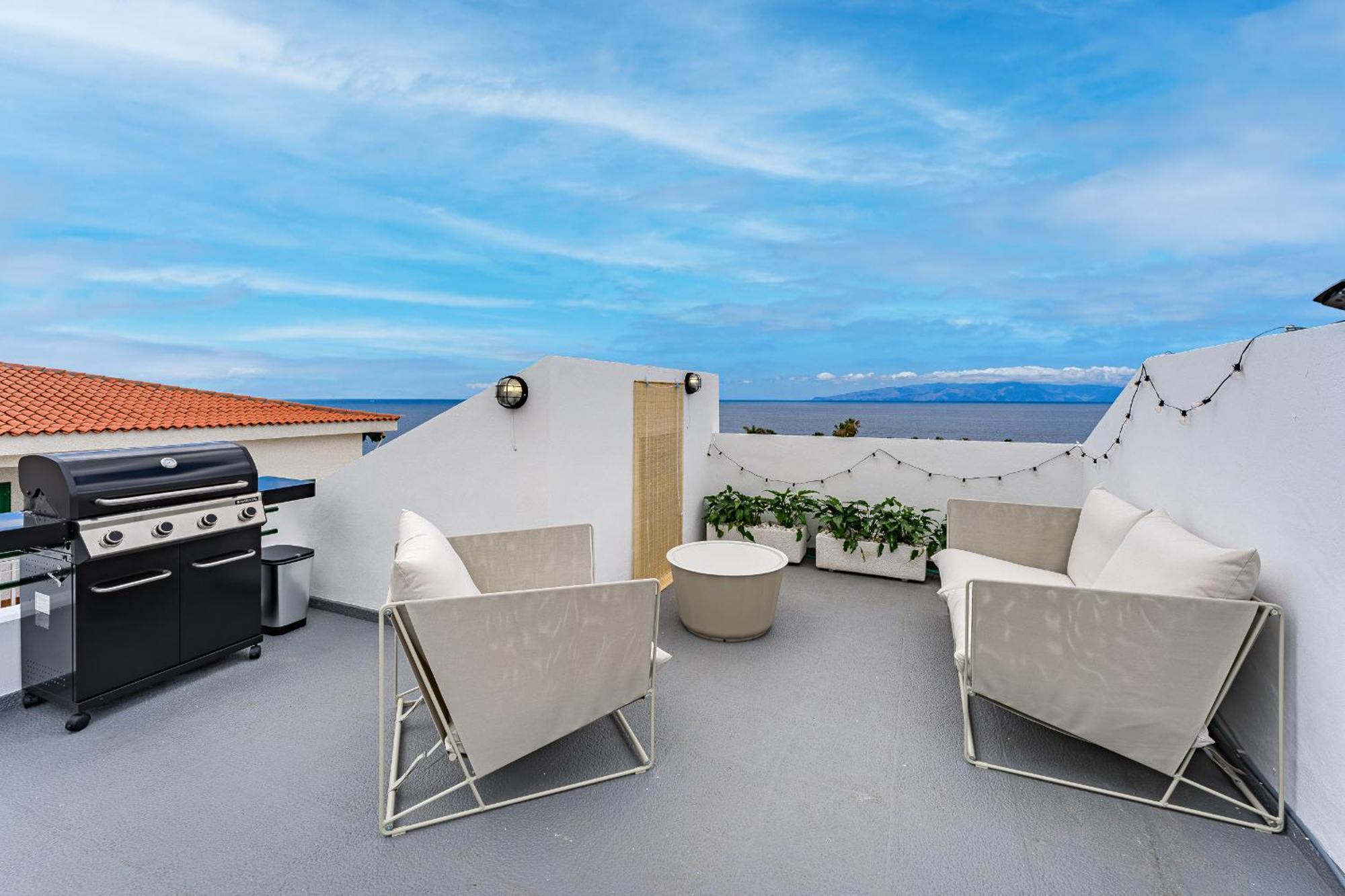 Apartamento 2Bdr Ocean View & Large Private Terrace In Puerto De Santiago Puerto de Santiago  Exterior foto